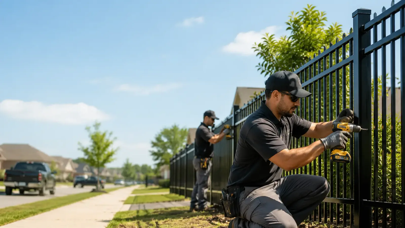 Metal Fence Installation in Linden, IN